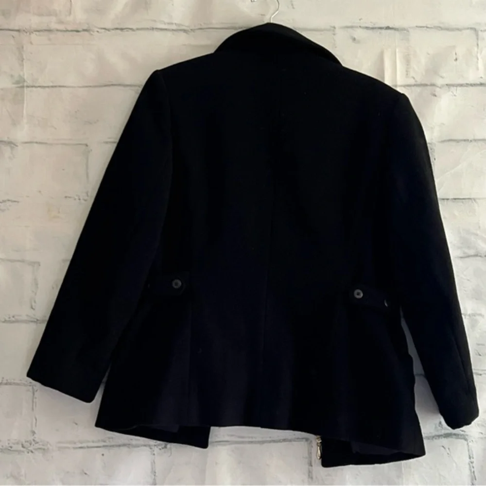 JL Colebrook black wool/cashmere coat. Size S. Like new.